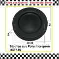 Bild 2 von 2x Membranstopfen Gummi für Bohrung 32-34mm